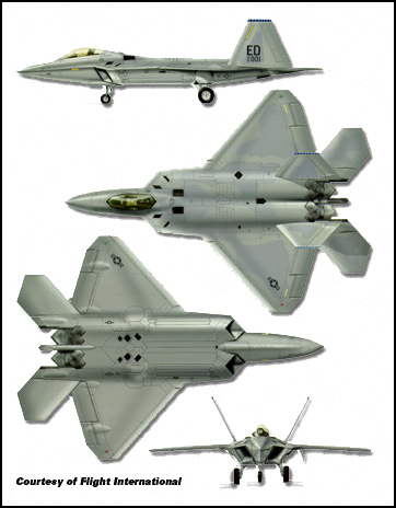 Vistas do F-22 Raptor